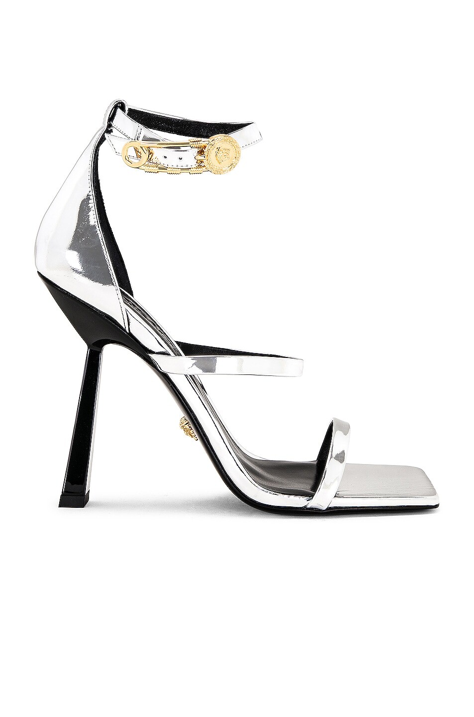 

Туфли Versace Safety Pins, цвет Argento & Oro