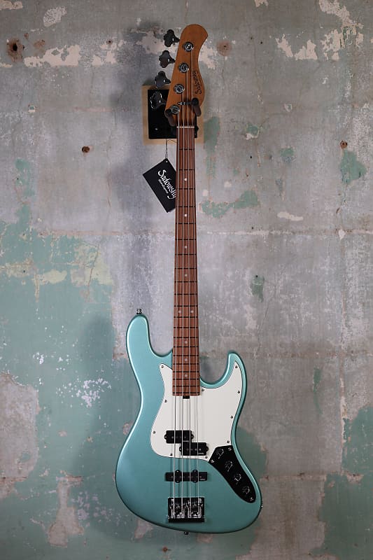 Басс гитара Sadowsky MetroExpress Hybrid P/J Bass with Maple Fretboard - Sage Green Metallic басс гитара sadowsky onboard bass preamp