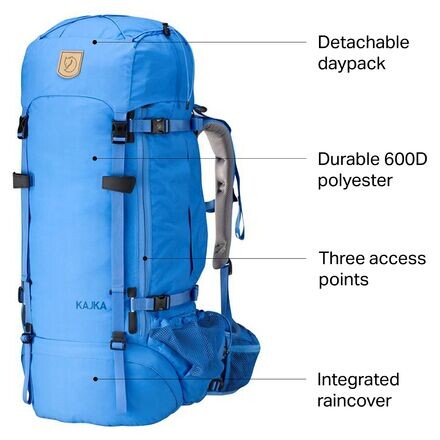 

Рюкзак Кайка 65л Fjallraven, цвет Un Blue