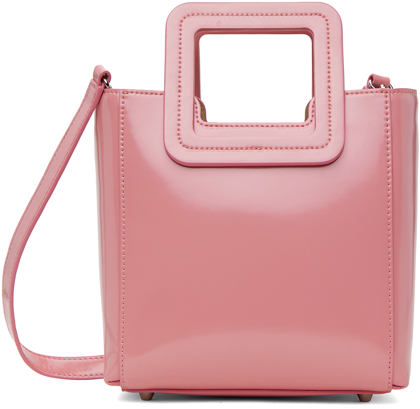 Розовая мини-сумка Shirley Staud