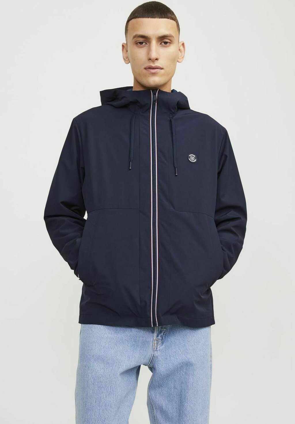

Демисезонная куртка OVERSHIRT Jack & Jones, цвет seaborne