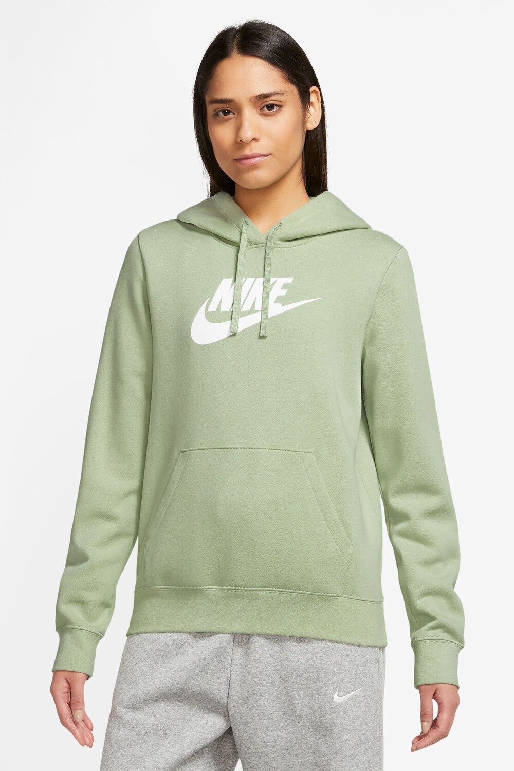

Флисовая толстовка Club с логотипом Nike, зеленый