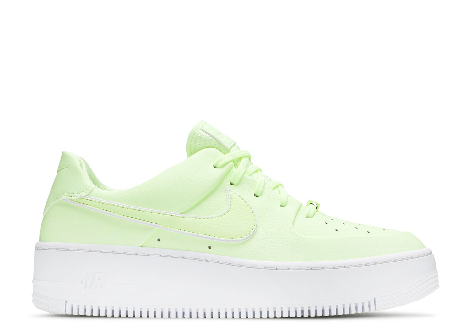

Кроссовки Nike Wmns Air Force 1 Sage Low 'Barely Volt', зеленый