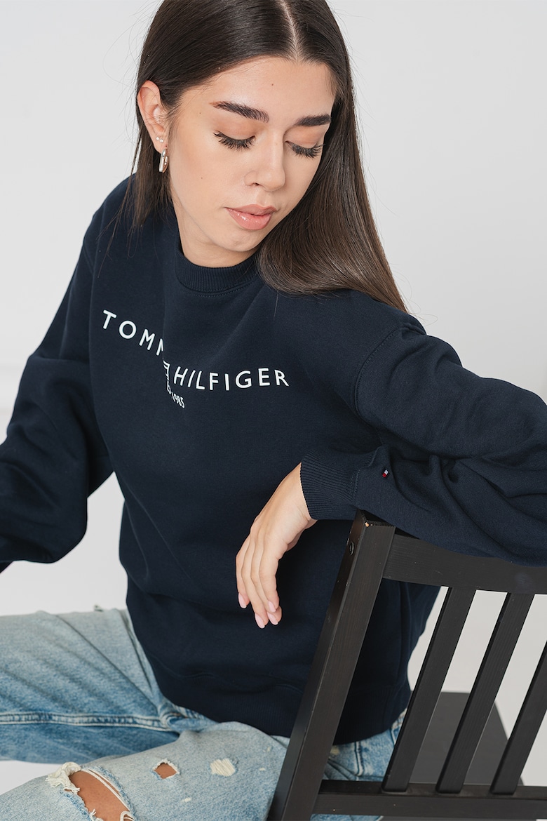 

Толстовка с логотипом Tommy Hilfiger, синий