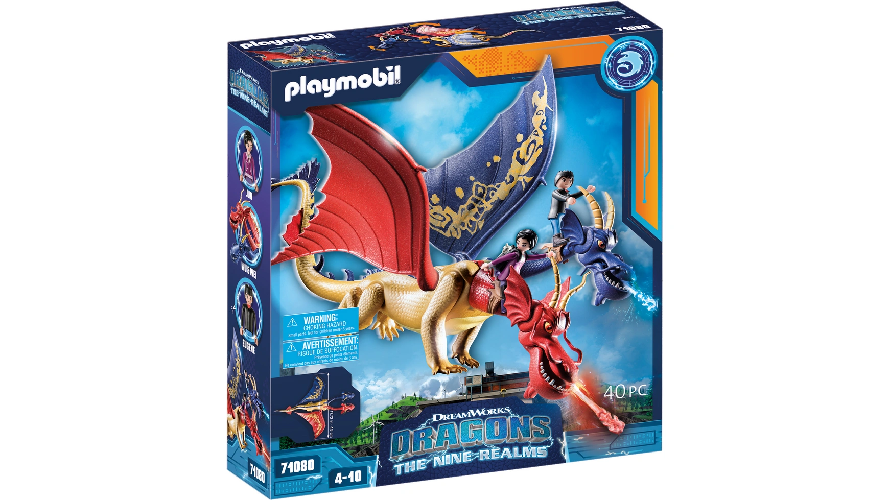 Драконы: девять королевств у и вэй с джуном Playmobil