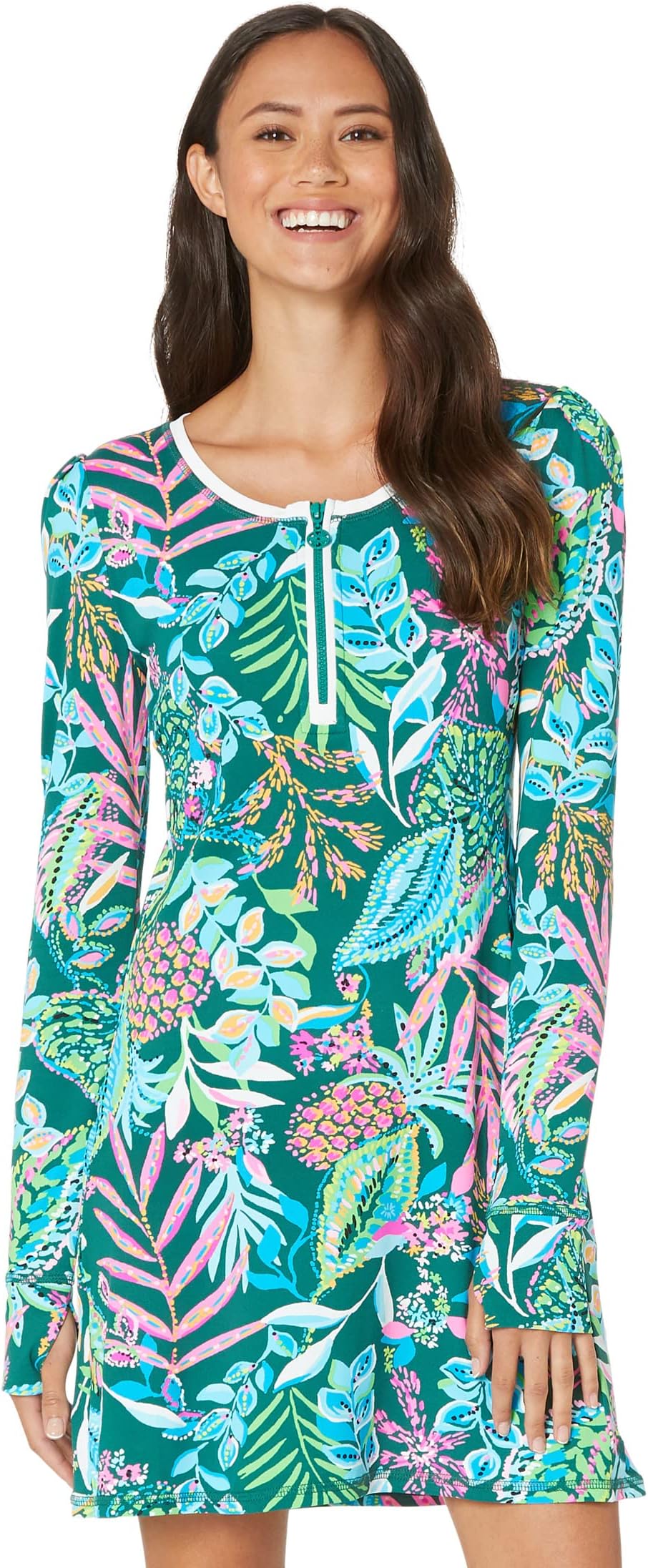 

Платье Джолена Upf 50+ Lilly Pulitzer, цвет Multi Sunshine Jungle