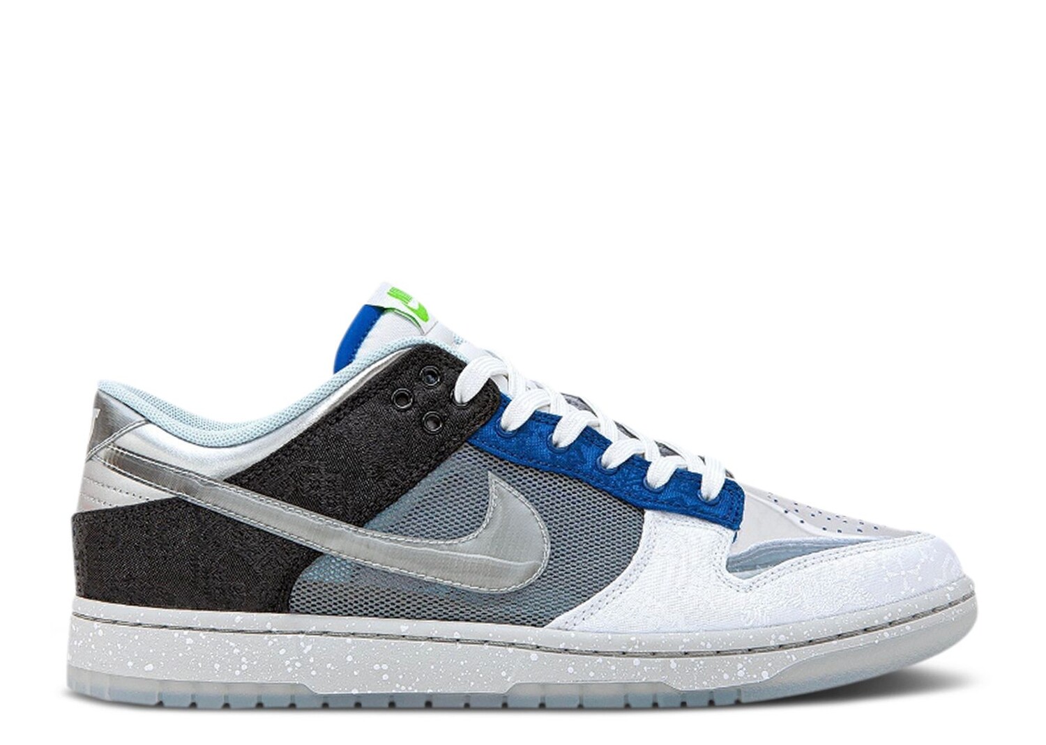 

Кроссовки Nike Clot X Dunk Low Sp 'What The', разноцветный, Серый