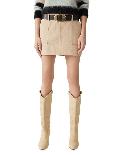 

Мини-юбка Floride в стиле милитари ba&sh, цвет Tan/Beige
