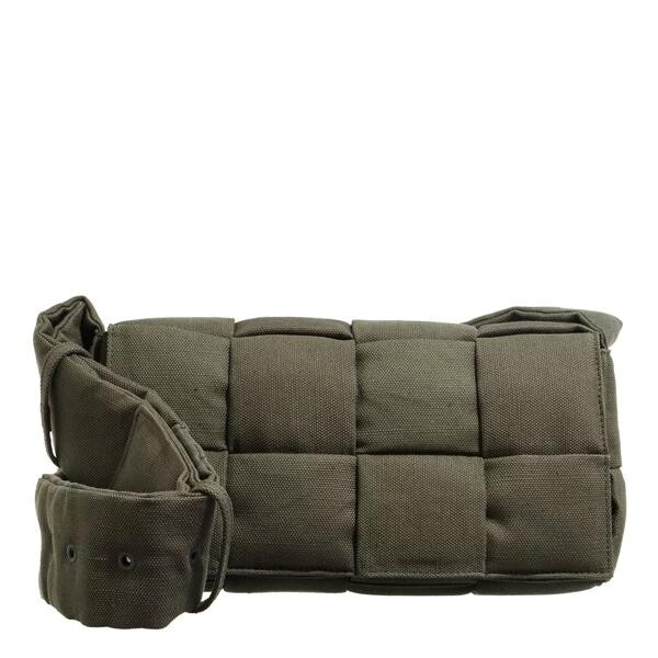 

Сумка padded tech cassette crossbody bag Bottega Veneta, зеленый
