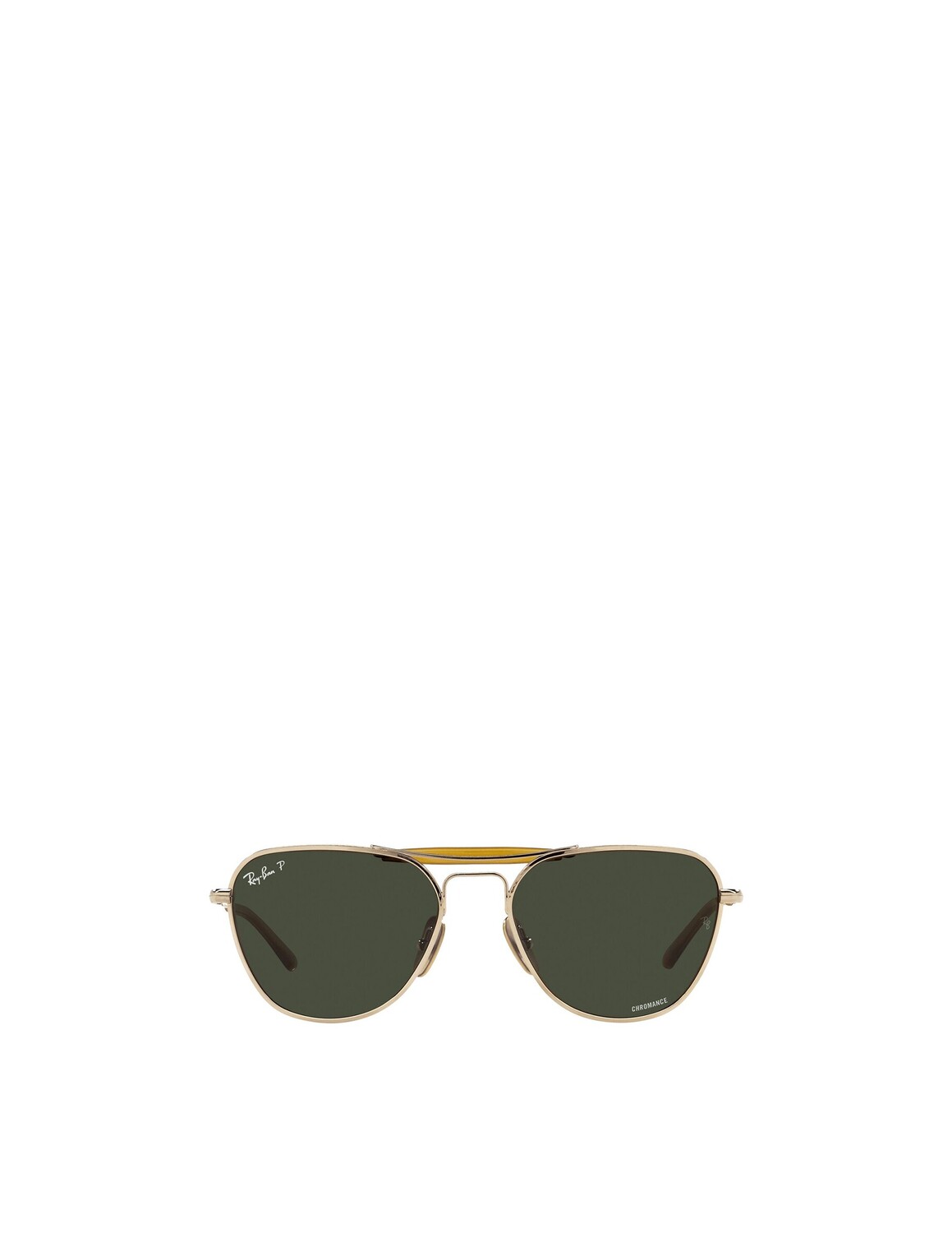 

Солнцезащитные очки-авиаторы Ray-ban Титан Ray-Ban, золотой