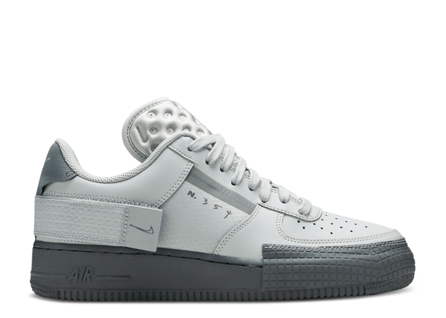 

Кроссовки Nike Air Force 1 Type 'Grey Fog', серый