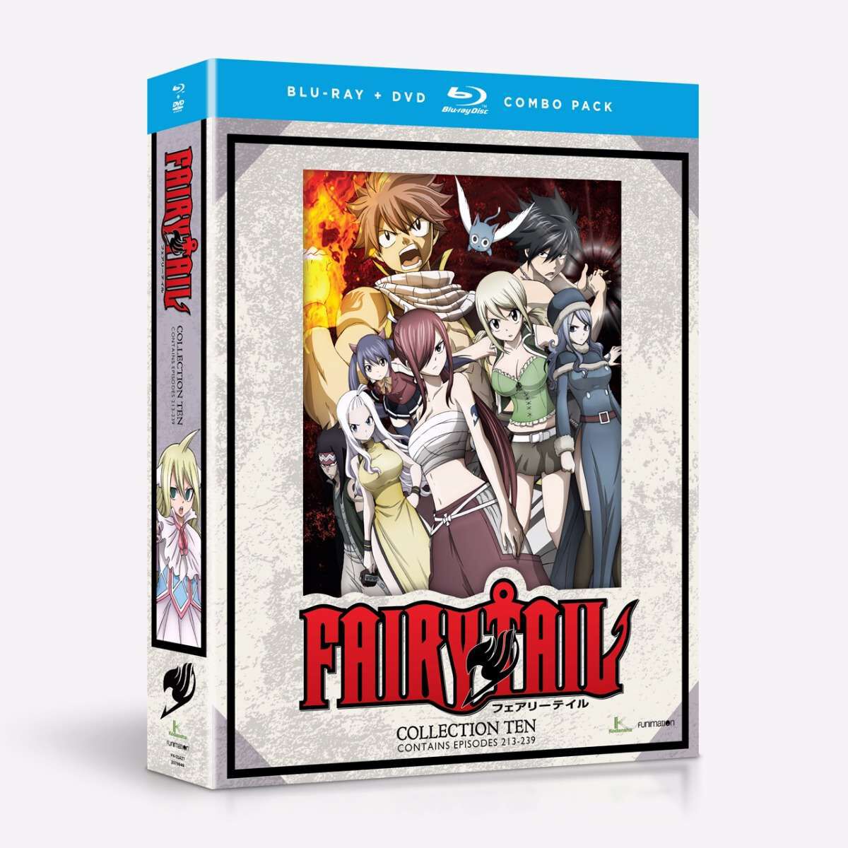 

Blu-Ray диск Fairy Tail - Collection 10 - Blu-ray + DVD