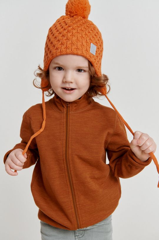 цена Детская шапка Reima Nunavut, оранжевый