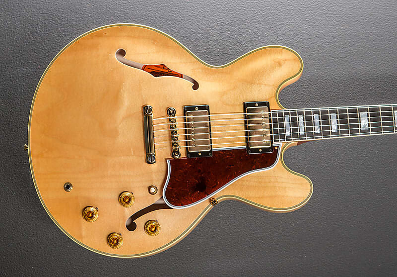 

Электрогитара Gibson Custom Shop 1959 ES-355 Reissue - Vintage Natural