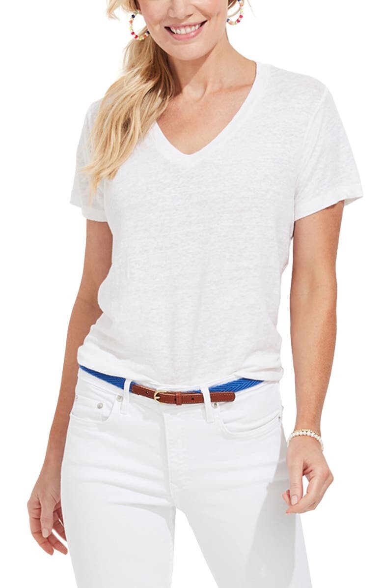

Льняная футболка VINEYARD VINES