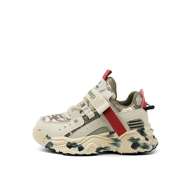 

Кроссовки Jeep Kids Lifestyle Shoes Kids Low-top Camouflage, зеленый