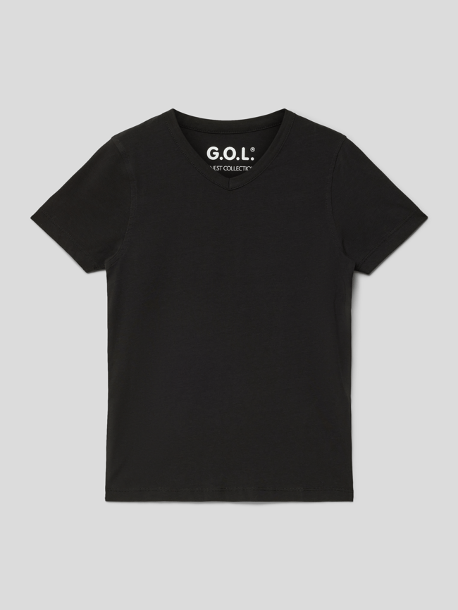 Футболка из смесового хлопка G.O.L., черный