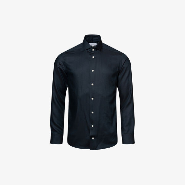 

Рубашка из хлопка современного кроя Business Casual Eton, синий