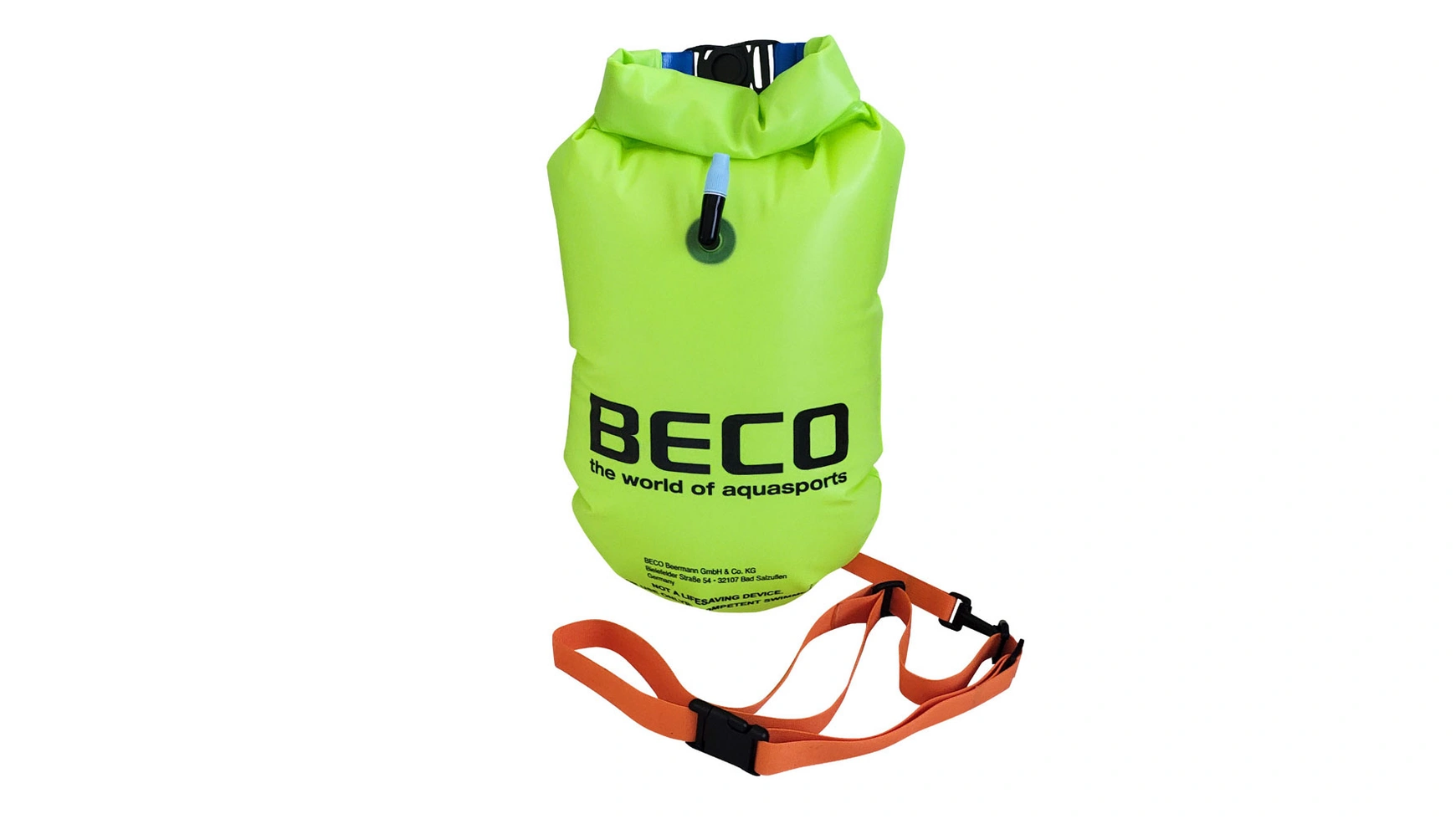 надувной буй dry bag Beco Гибридный плавательный буй Буй BEactive FLOATING BUOY и сухой мешок в одном, с безопасной 2-камерной системой