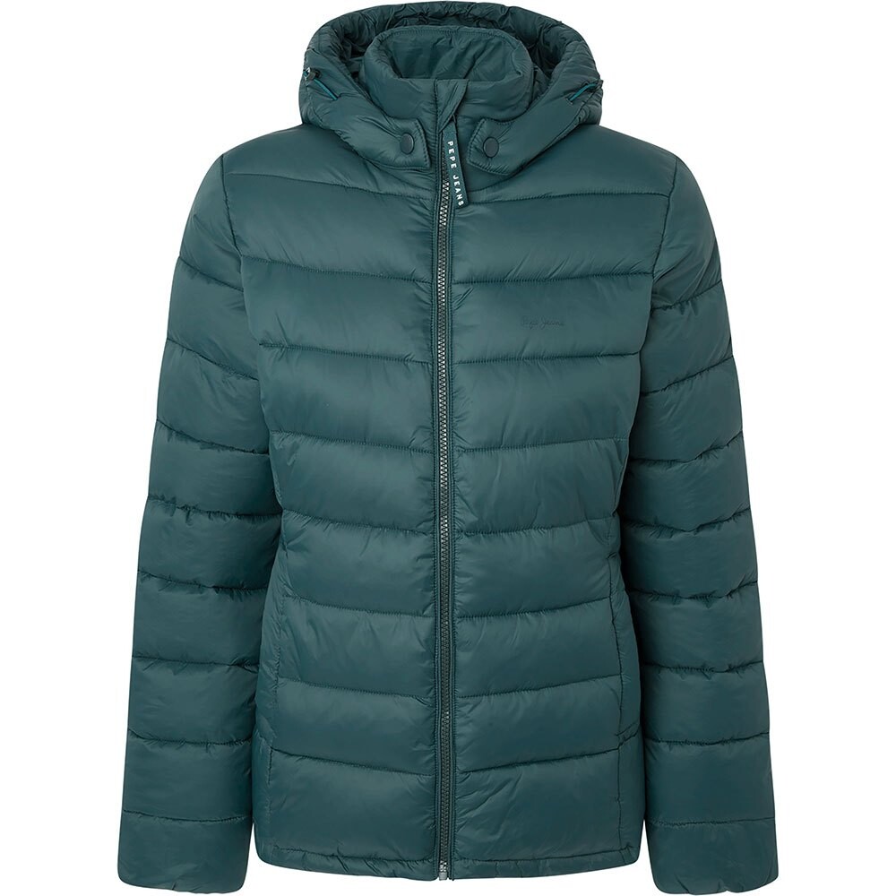 

Куртка Pepe Jeans Maddie Short Puffer, серый