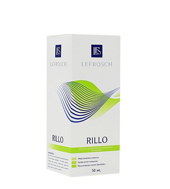 цена Антиперспирант Lefrosch Rillo Antyperspirant, 50 мл