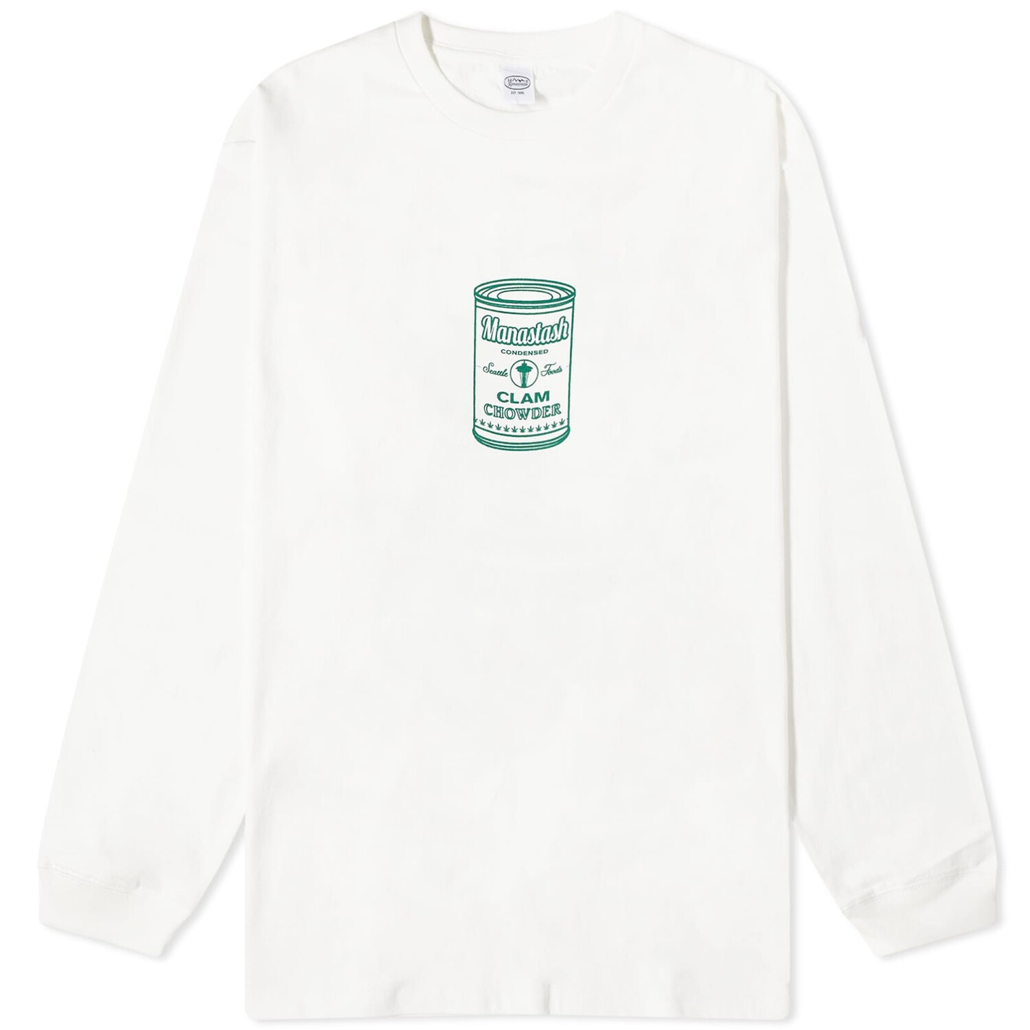 

Футболка Manastash Long Sleeve Elephant, белый