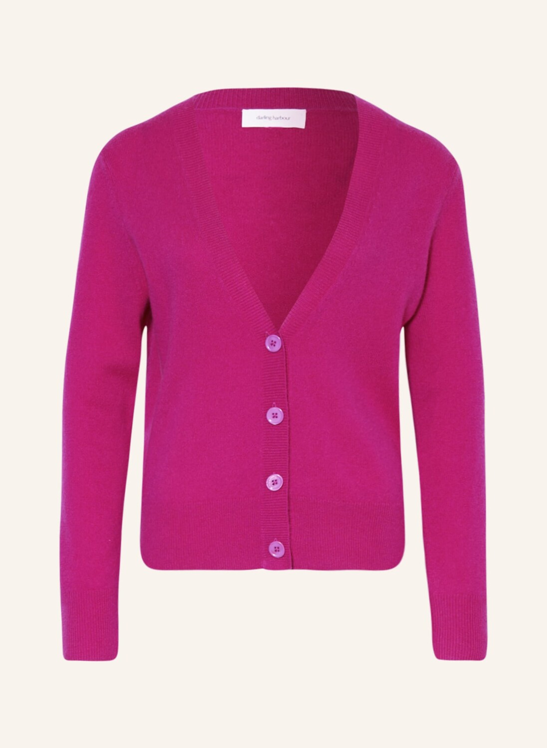 

Кардиган darling harbour aus Cashmere, фуксия, Розовый