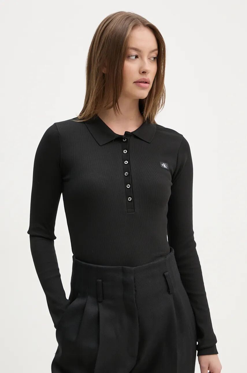 

Боди Calvin Klein Jeans, черный
