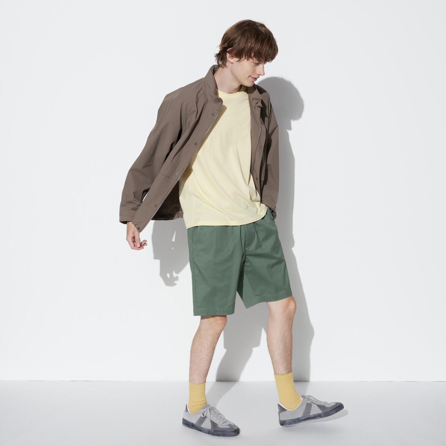 

Шорты Uniqlo Dry Stretch Easy, зеленый