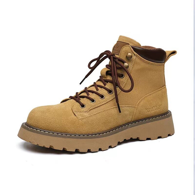 

Мужские ботинки Cahhrrn X Martin Boot Men Beige Mo Xu