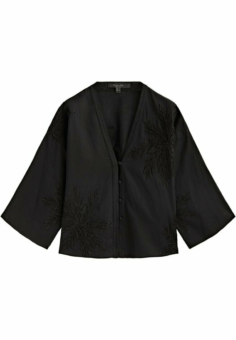 

Блузка Massimo Dutti, черный