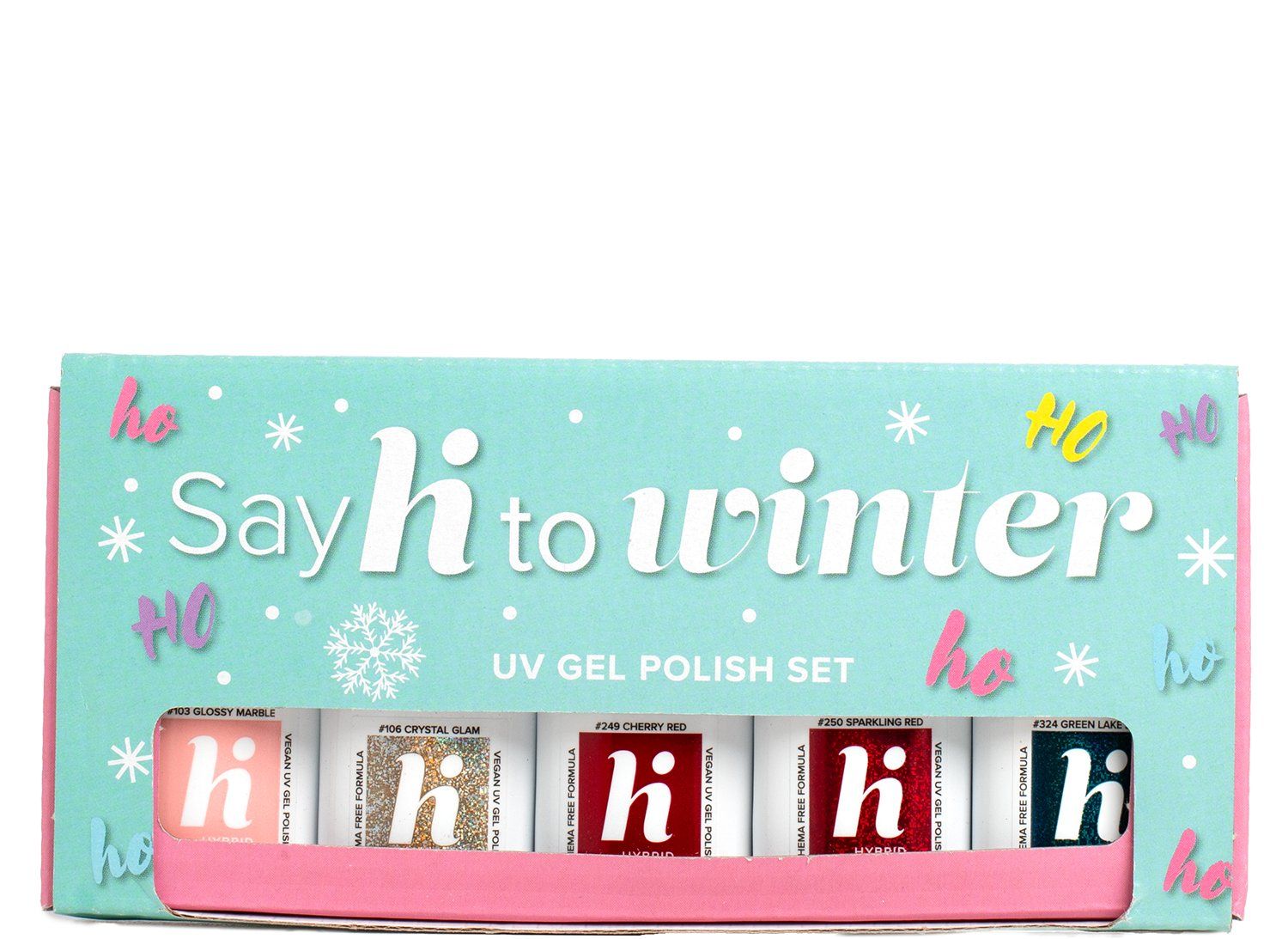 Маникюрный набор Hi Hybrid Hi To Winter 5 Colors Set, 1 шт