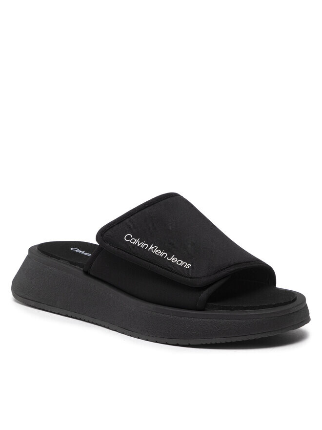 

Мюли Calvin Klein Jeans One-Strap Sandal YW0YW00672, черный