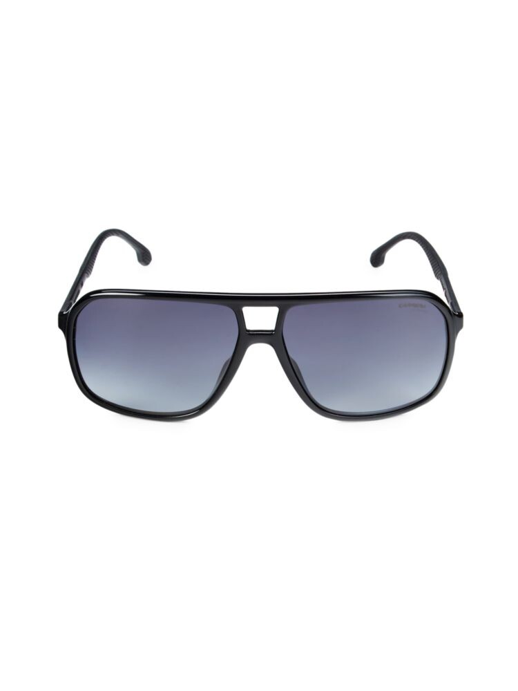 

Прямоугольные солнцезащитные очки 61MM Carrera, цвет Black Blue