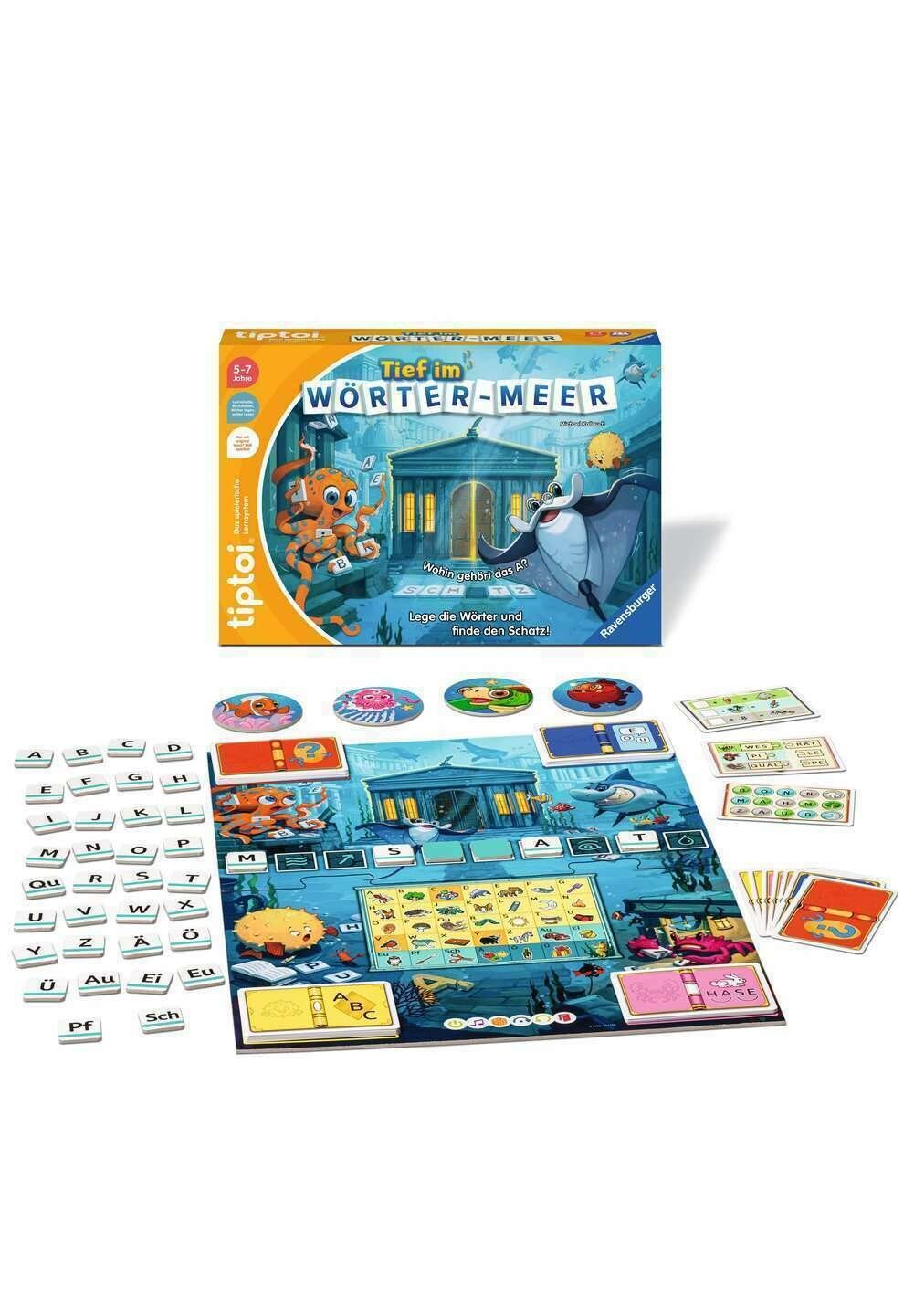 

Настольная игра TIEF IM WÖRTER Ravensburger, цвет mehrfarbig