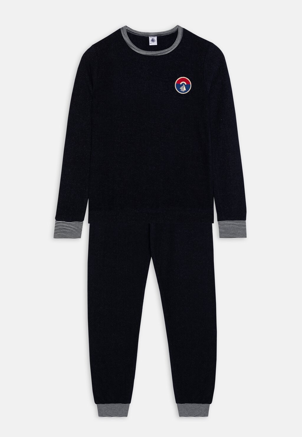 

Пижамы Kids Luxe Unisex Petit Bateau, цвет smoking
