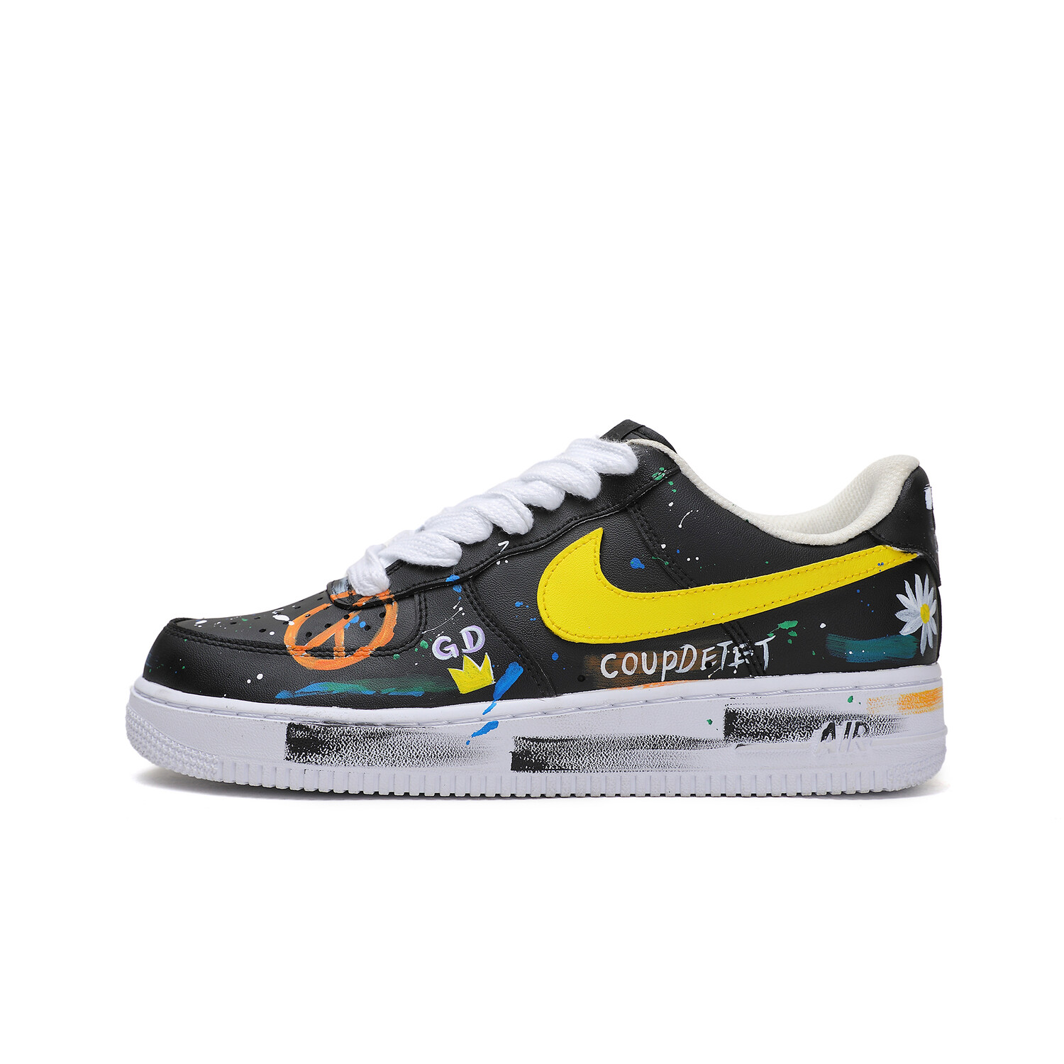 

Женские кроссовки для скейтбординга Nike Air Force 1, Black