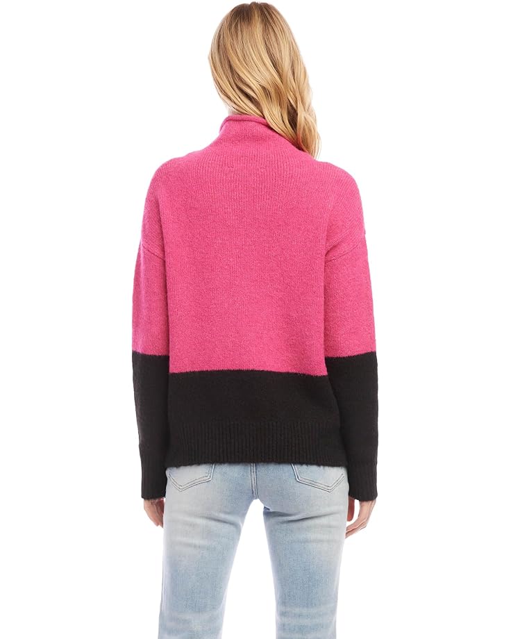 Свитер Karen Kane Color-Block Sweater, цвет Multicolor 2020 autumn new product sweater women european and american casual color block blouse two leopard head color block sweater