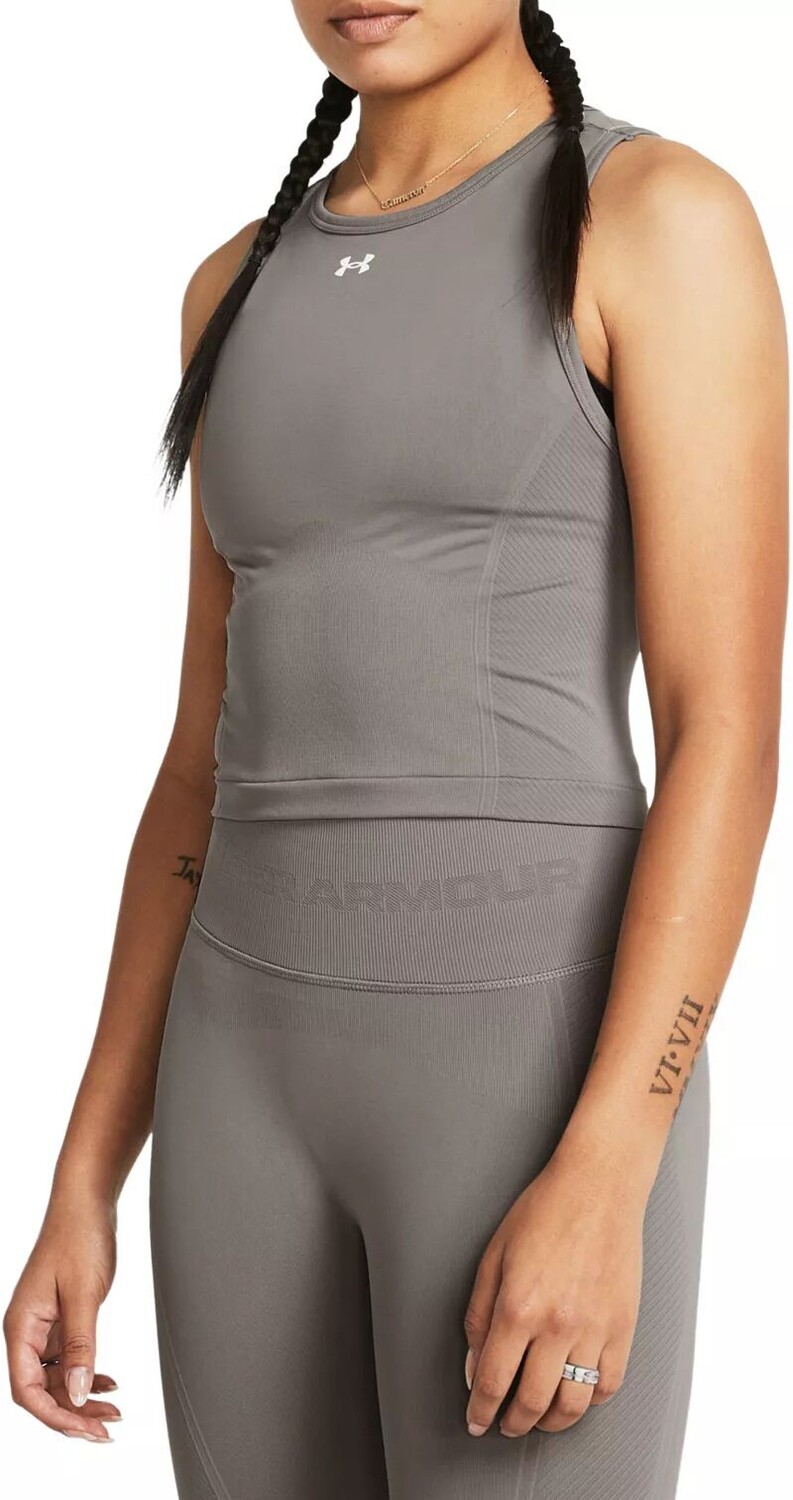 

Женская бесшовная майка Under Armour со шлейфом