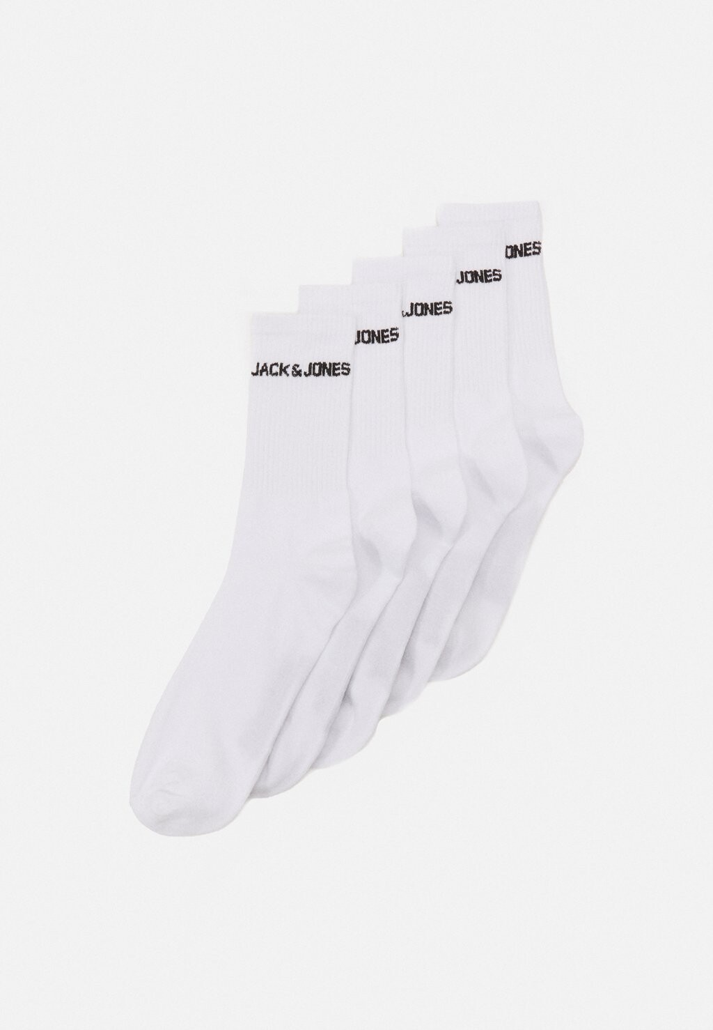 

Носки JACBASIC TENNIS SOCK 5 PACK Jack & Jones, белый