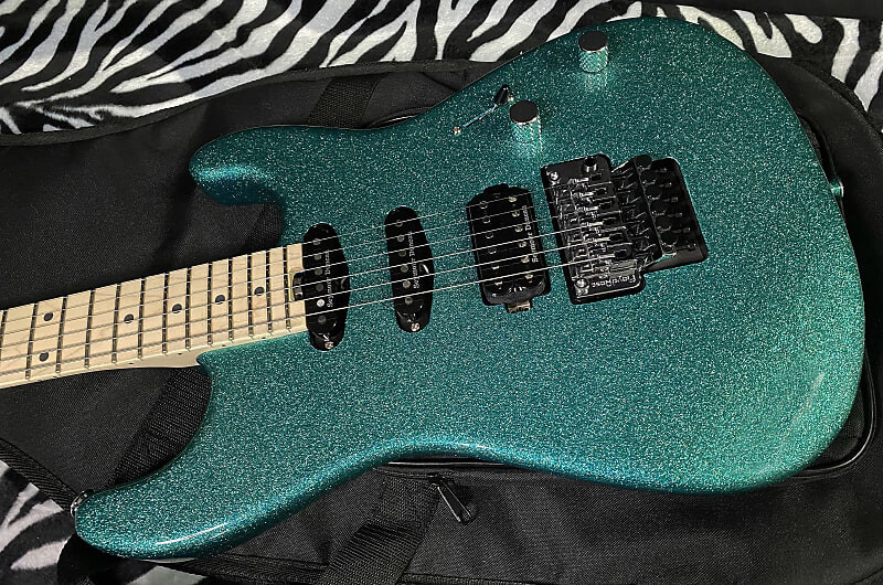 

Электрогитара 2023 Pro-Mod San Dimas Style 1 HSS FR M Limited Edition - Aqua Flake - Authorized Dealer - In-Stock! G01192 - 8.5lbs