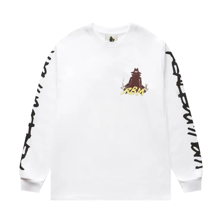 

Футболка Real Bad Man Piano Meditation Long-Sleeve 'White', белый