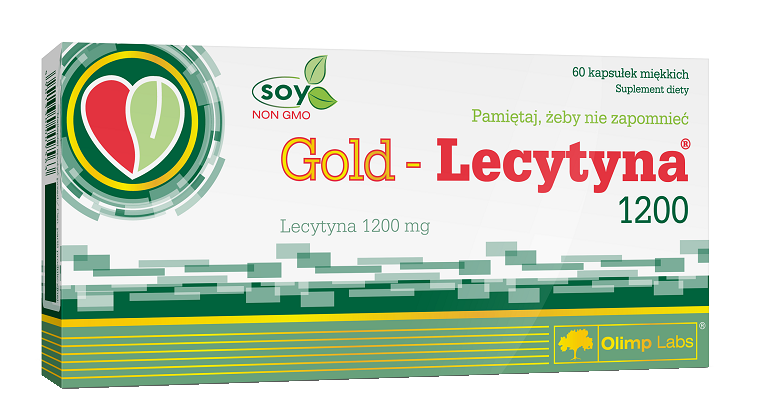 Подготовка к памяти и концентрации Olimp Gold Lecytyna 1200, 60 шт