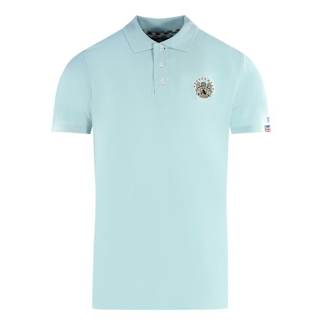 

Легкая рубашка-поло London Crest Aquascutum, синий
