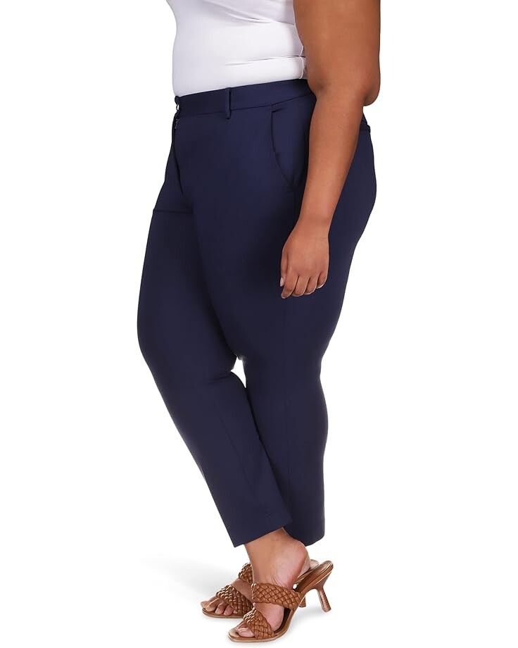 Брюки Michael Kors Plus Size Ponte Skinny Pants, цвет Midnight Blue