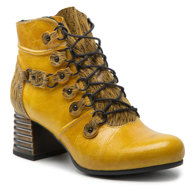 Ботинки Simen, желтый ботфорты simen