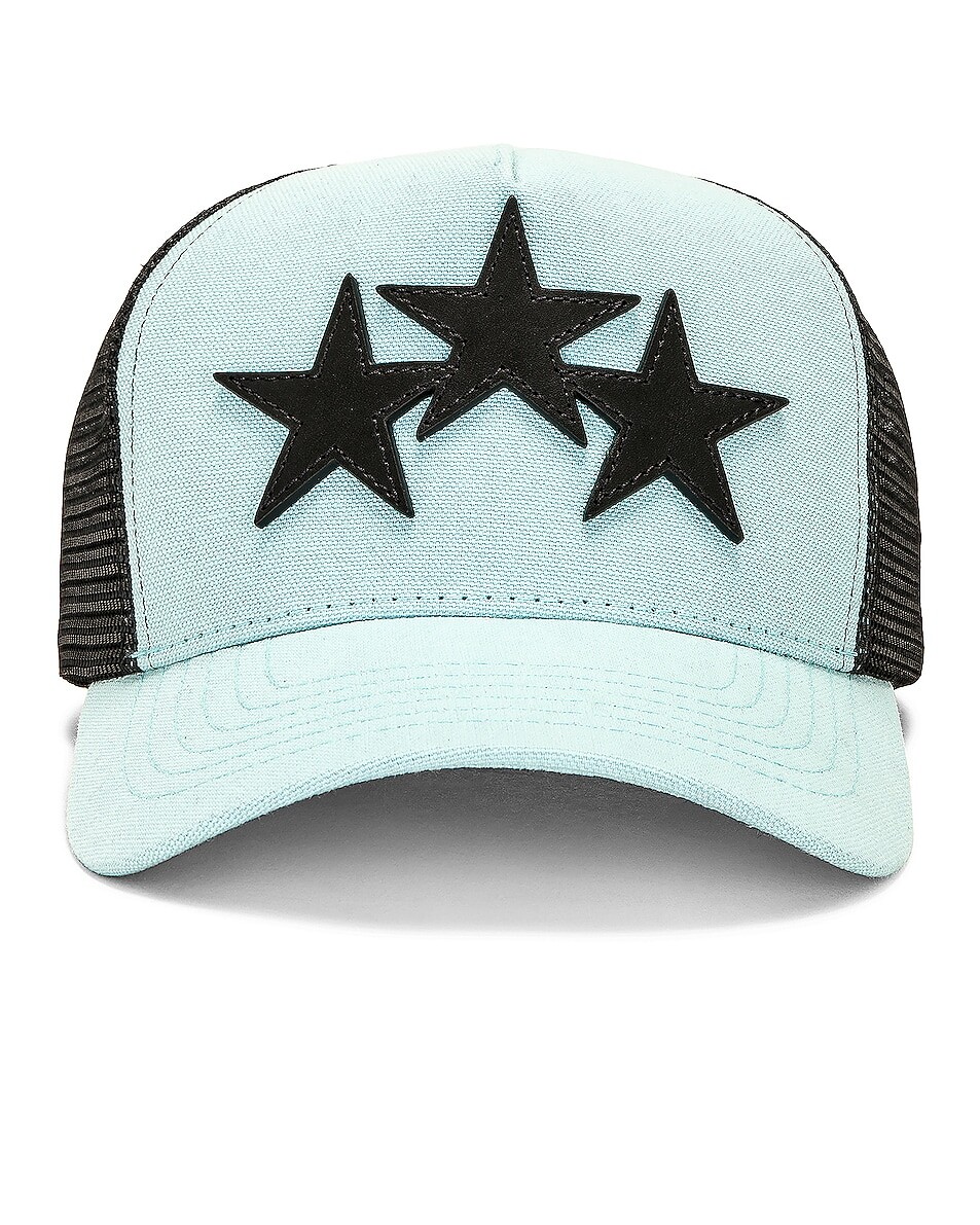 

Шапка Amiri 3 Star Trucker, аква