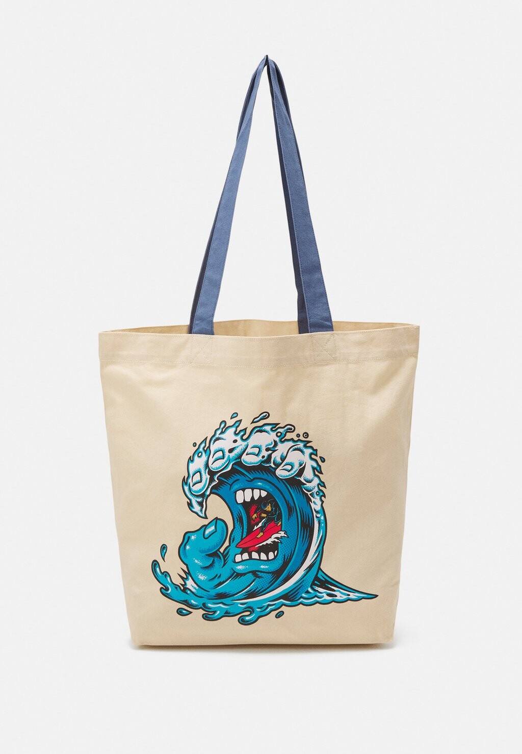 

Сумка SCREAMING WAVE TOTE BAG UNISEX Santa Cruz, цвет natural