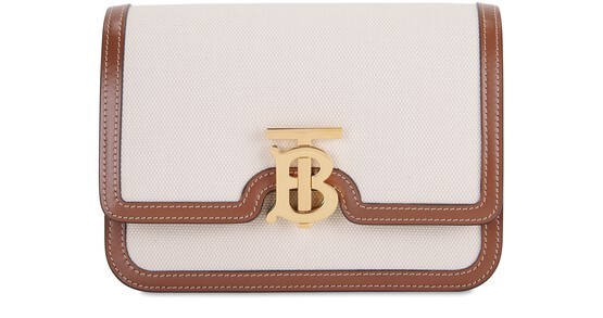 

Маленькая холщовая сумка TB Burberry