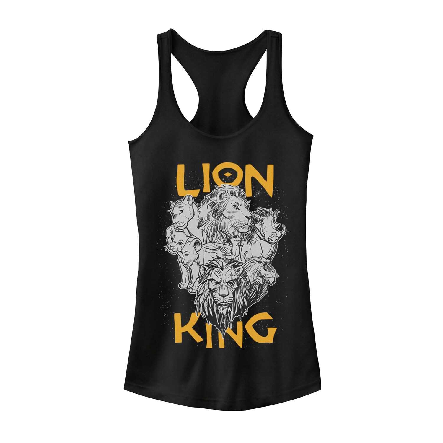 

Майка с групповым фото Disney's The Lion King для юниоров Licensed Character
